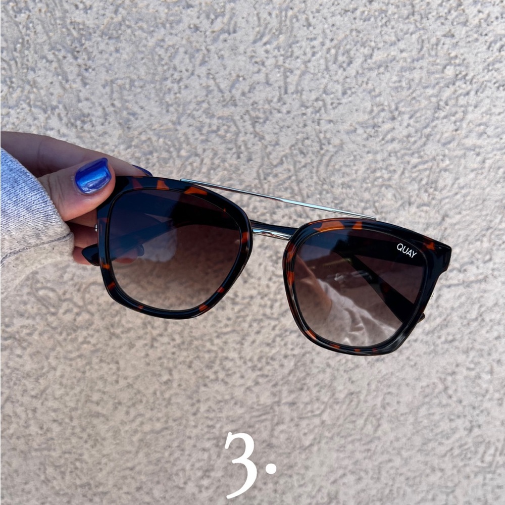 Quay Tortoiseshell Sunglasses